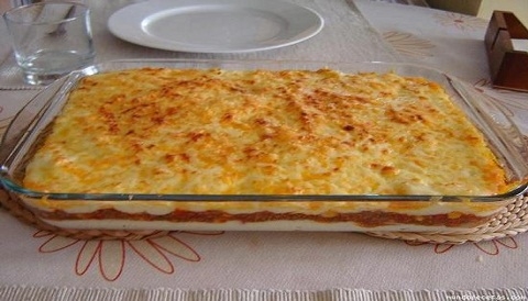 Pastel de papa y carne