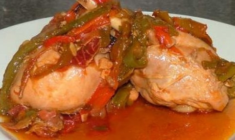 Pollo a la Portuguesa