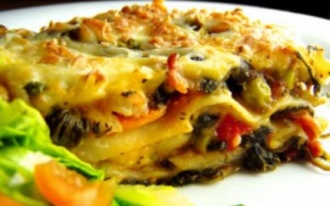 Lasagna vegetariana