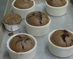 Souffle de chocolate