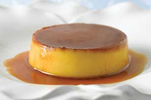 Flan de piña