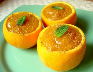 Naranjas rellenas