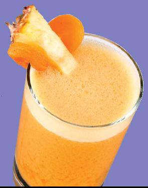 Batido de naranja y huevo