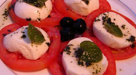 Ensalada mozzarella