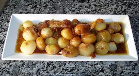 Cebollas caramelizadas