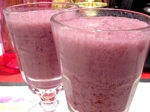 Coctel de yogurt
