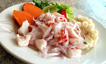 Cebiche de pescado