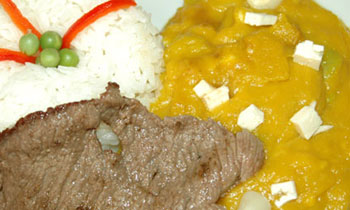 Locro de zapallo (al estilo peruano)