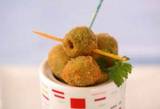Aceitunas rellenas fritas