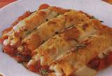 Canelones de tortilla