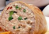 Tajo redondo relleno