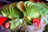 Ensalada de palta y cebolla