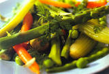 Ensalada de verduras baby