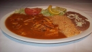 Pollo en salsa chipotle