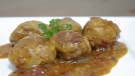 Albóndigas en Salsa de Cebollas