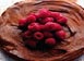 Tarta de chocolate y frambuesas