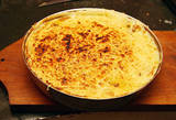 Puré de papas gratinado