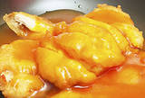 Pollo en marinada de naranja