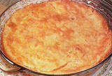 Dulce de leche cortada