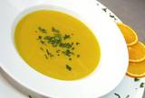 Sopa de zanahoria y naranja